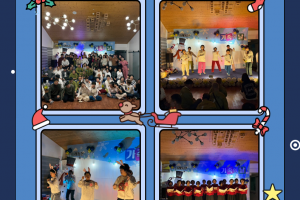 24년 12월 7일 토요일 제 15회 다래동산 가족의 날이 개최되었습니다.
팬플랫 동아리, 뉴하모니합창단, 각 생활실 등 다들  열심히 준비한 공연이 성황리에 마쳤는데요~
보호자들 응원소리에 다래동산 가족들이 더욱 파이팅 넘쳤던 것 같습니다.
내년 가족의 날에도 좋은 공연으로 찾아뵙겠습니다! 많관부!