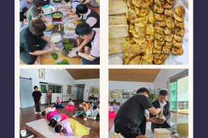 추석을 맞이하여 다래동산에서는 차례를 지냈는데요!
다래동산 가족들이 단합하여 전도 굽고 생선도 구워 완성한 음식을 가지고 제사를 지냈답니다~
다 같이 거실에 모여 제사 음식을 만드니 명절 분위기가 물씬 풍겨집니다 사소한거에도 깔깔깔 웃음소리가 끊이지 않는 추석이였습니다.